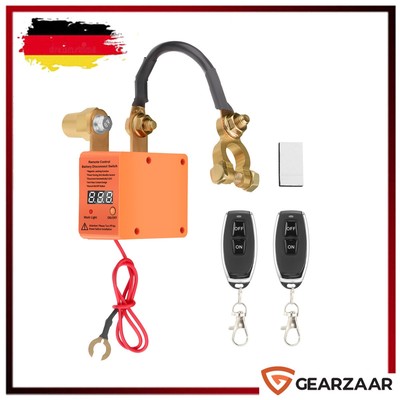 Doppelte Fernbedienung Remote Batterietrennschalter 12V 24V 240A 12V / 24V