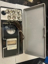 Radioamatore vintage James Millen 90651 grid-dip meter e bobine - testato, funzionante