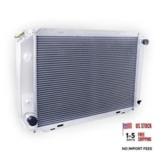 3 Row Full Aluminum for 1980-1993 Fo rd Mustang  Fairmont Granada Radiator