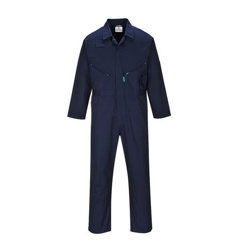 Portwest Mens Liverpool Zip Coveralls Overall Boiler Suit Safety Workerwear C813 - Picture 10 of 10