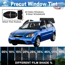 Window Privacy Film Precut Window Tint 2ply For 2006-2011 Kia Rio Sedan Window Privacy Film Precut Window Tint 2ply For 2006-2011 Kia Rio Sedan