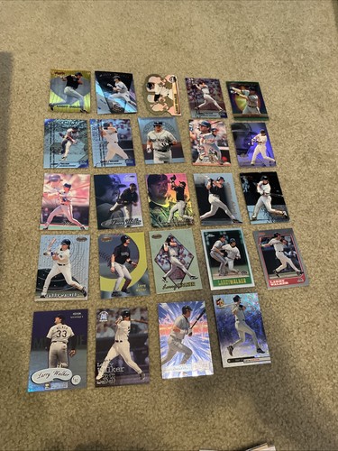 Huge Value -Larry Walker All Premium Brand 24 Card Lot -All Different Mint