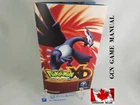 MANUAL GCN - POKEMON XD GALE DARKNESS -Nintendo Gamecube Replacement Instruction