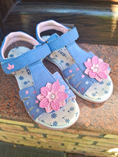 Lico Mädchen Sandalen EU 31 blau/rosa/weiß ...