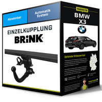 Abnehmbare AnhäNgerkupplung FüR BMW X3 07.2017-Jetzt Typ G01 / F97 / G08 Brink