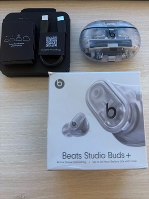 Beats Studio Buds+ plus - transparent - NP 199 Euro