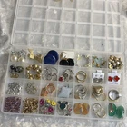 Vintage Mixed Costume Jewelry Lot 50+ items in an Organizer