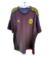 Mexico National Team Adidas Climacool Training Jersey Black Green Men’sXL Soccer