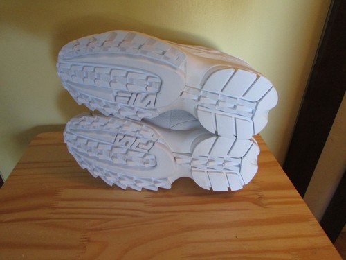 FILA DISRUPTOR II WHT/WHT/WHT FW01655-148 MENS US 11 - Picture 6 of 10