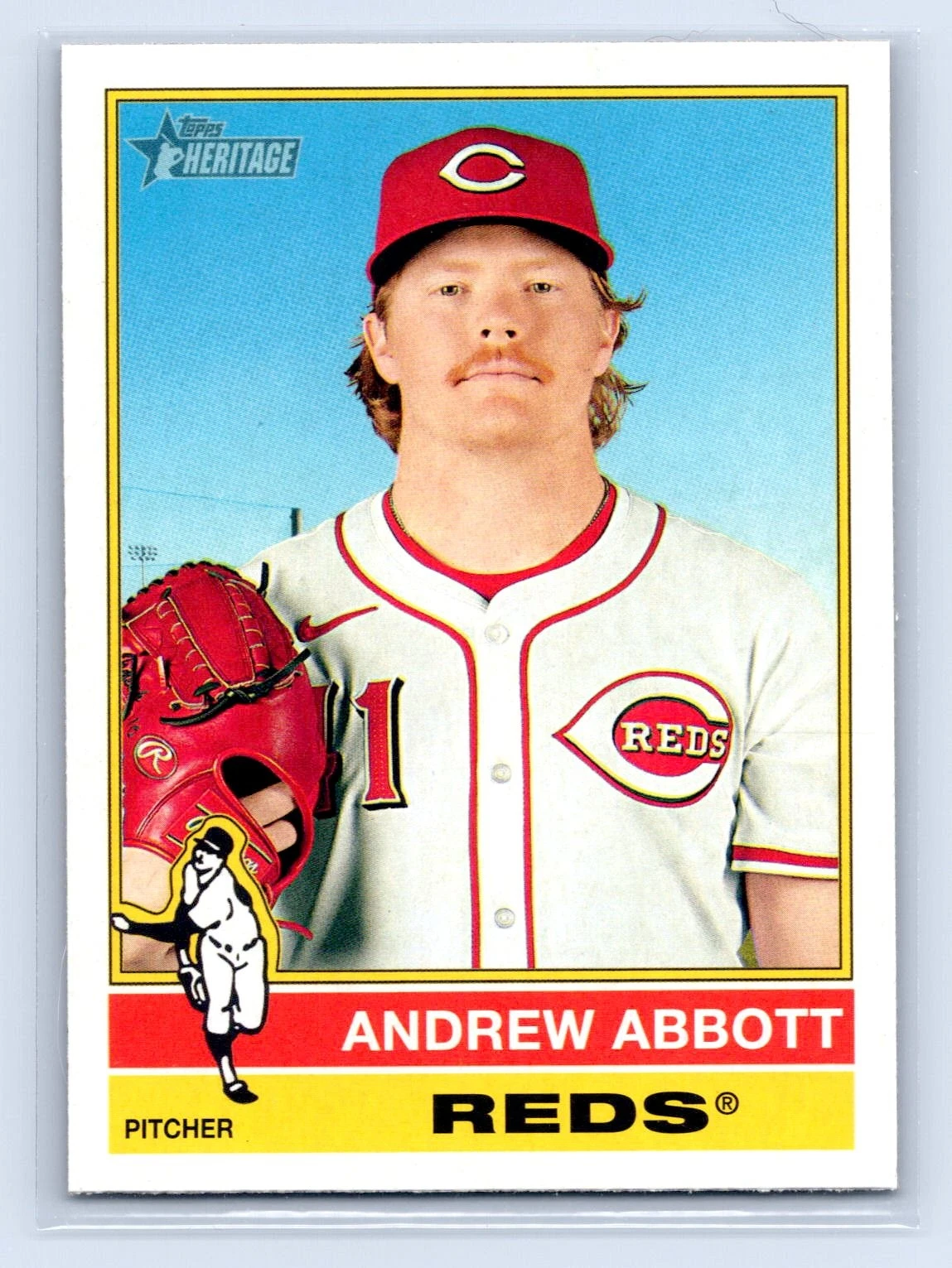 2025 Topps Heritage #469 Andrew Abbott