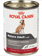 Royal Canin Canine Health Nutrition Mature in Gel Wet Dog Food 13.5oz. Free Ship