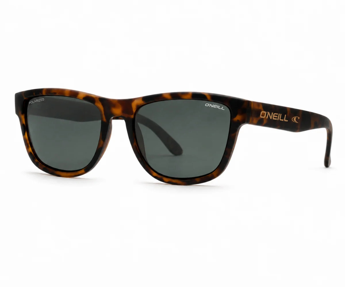 O'Neill ONS-COAST-102P Men's Polarised Sunglasses Brown tortoise Grey UV400 53