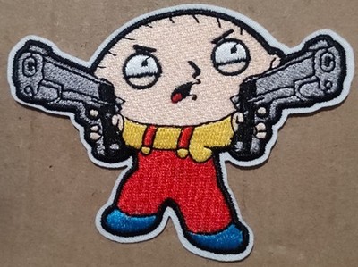 Stewie Griffin from FOX Family Guy embroidered Iron on patch