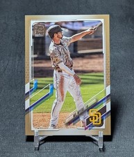 Wil Myers Gold Border /2021 2021 Topps Series 2 Card #332 San Diego Padres