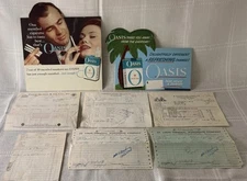 WWII Philip Morris & Lorillard Invoices + Oasis 1950s Displays Tobacco Lot