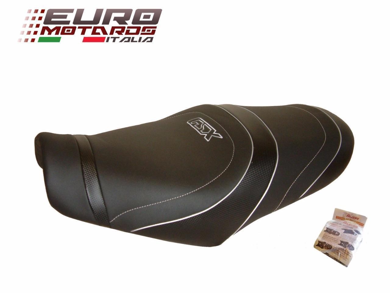 Housse de selle pour Suzuki GSX 750 Inazuma 1998 en similicuir noir