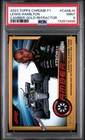 2023 TOPPS CHROME FORMULA 1 CAMBER GOLD REFRACTOR LEWIS HAMILTON 08/50 PSA 9