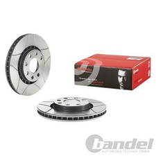 2X BREMBO BREMSSCHEIBEN 256mm GESCHLITZT INNENBELÜFTET VORNE PASSEND FÜR OPEL