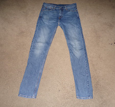 LEVI LEVIS 510 SKINNY MENS JEANS SIZE 30 X 32 RED TAB