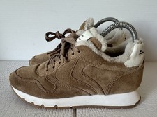 Voile Blanche Julia Shearling and Suede Sneaker for Women s Size 37 US 6