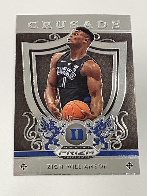 2019 Panini Prizm Draft Basketball #51 - Zion Williamson - Duke Blue Devils