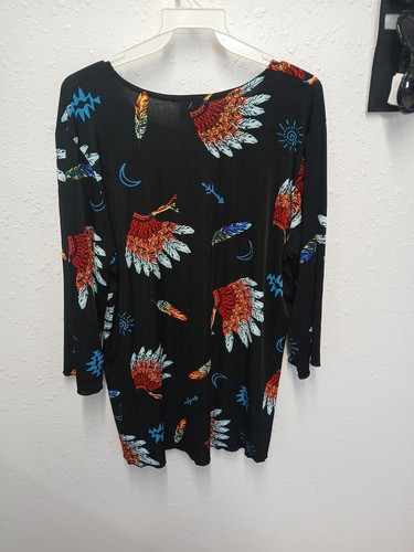 Jostar Size XL Indian Print Tunic - Afbeelding 2 van 2