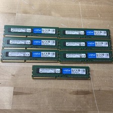 56gb 7x8gb RAM Crucial 2RX8 PC3L-12800E-11-13-E3 MT18KSF1G72AZ-1G6P1ZG EUDIMM
