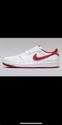 Nike Air Jordan 1 Low Retro OG White University Red Sneaker CZ0790-161