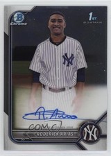 2022 Bowman Chrome Prospect Auto Roderick Arias #CPA-RA Auto 0s9t