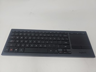 Logitech Illuminated Living-Room k830 Wireless Keyboard | No Cord or Dongle