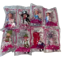 2010 Mcdonald’s Madame Alexander Fairytale Doll Toys COMPLETE Set of 8 NIP