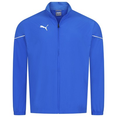 PUMA teamRISE Sideline Herren Fußball Trainings Jacke blau neu