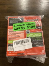 2 UrinoZinc Prostate Plus 15 Nutrients Dietary Supplement Caplets Exp 01/2028