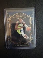 2020-21 Panini Select - Concourse  Blue #61 Anthony Edwards (RC)