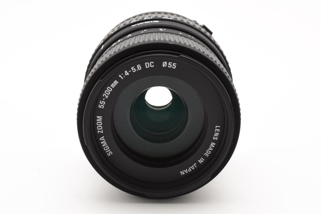 超美品　SIGMA 55-200mm F4-5.6 DC CANON M611 Super Excellent Condition SIGMA 55 200mm F4 5.6 DC CANON