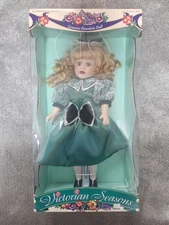 Victorian Seasons Brass Key Genuine Porcelain Doll