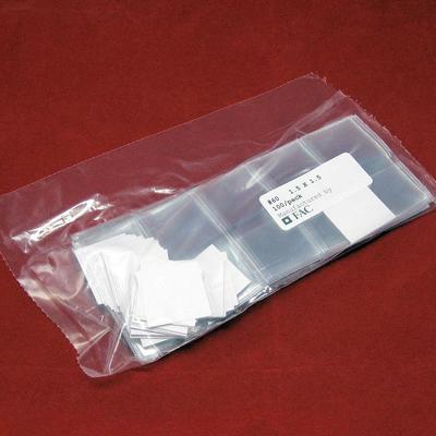 (200) 1.5'' x 1.5'' FAC Double Pocket Vinyl Coin Flips w/Paper Inserts #60 Vinyl
