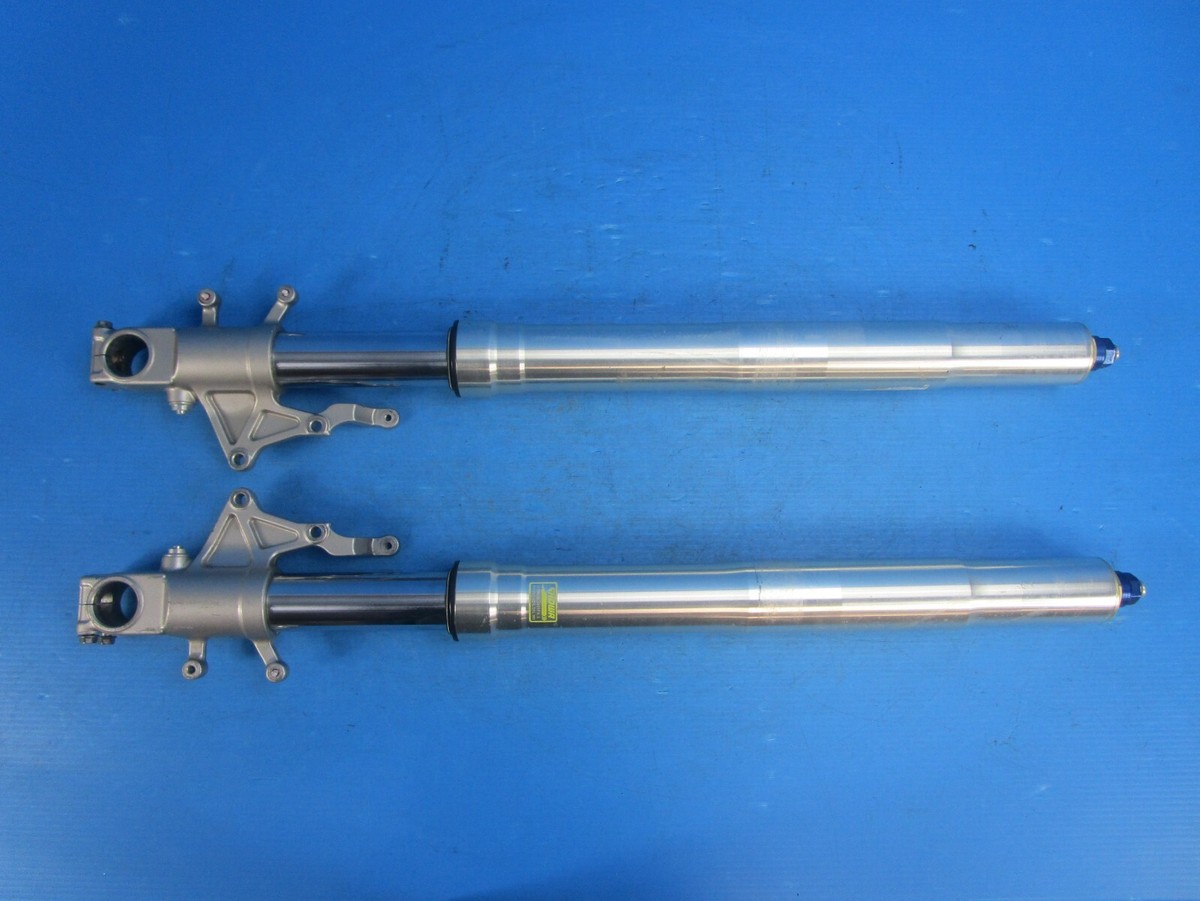 りこ 98-99 KAWASAKI NINJA ZX9R FRONT FORKS TRIPLE TREE CLAMP FORK