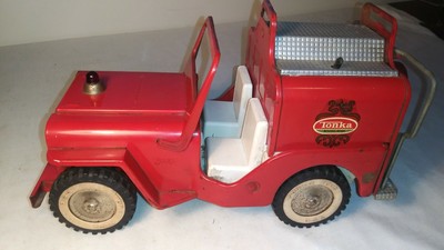 tonka jeep fire truck