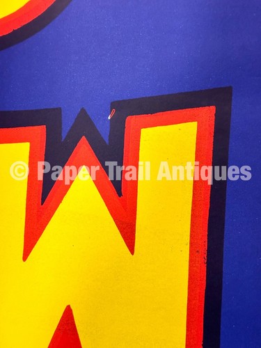 3 Sheet Art Deco 1930's Mother Goose Theater Poster Stone Lithograph - Picture 5 of 7