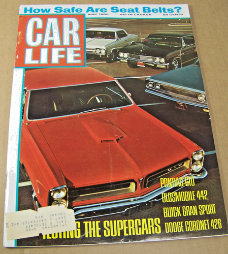 1965 GTO, 442, Buick GS, Coronet 426, more in vintage Car Life