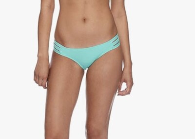 Eidon Swim Solid Rebel Bikini Bottom- Large