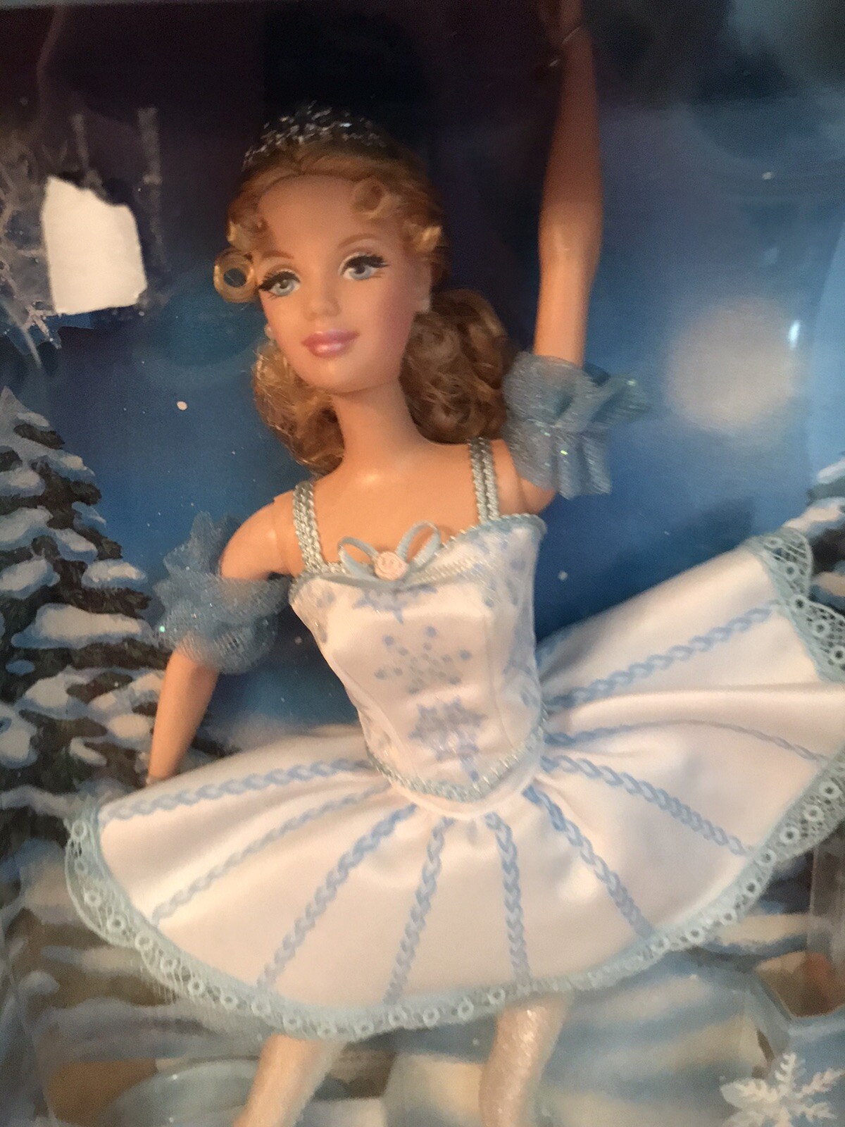 barbie as snowflake in the nutcracker