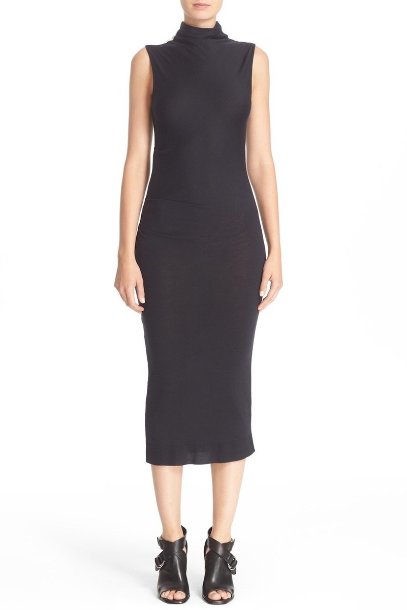 black wool bodycon dress NEW Rag and Bone Francis Stripe in Color:Print Pink MATERIAL 50% viscose model_adrienne Affordable Plus Size Wedding