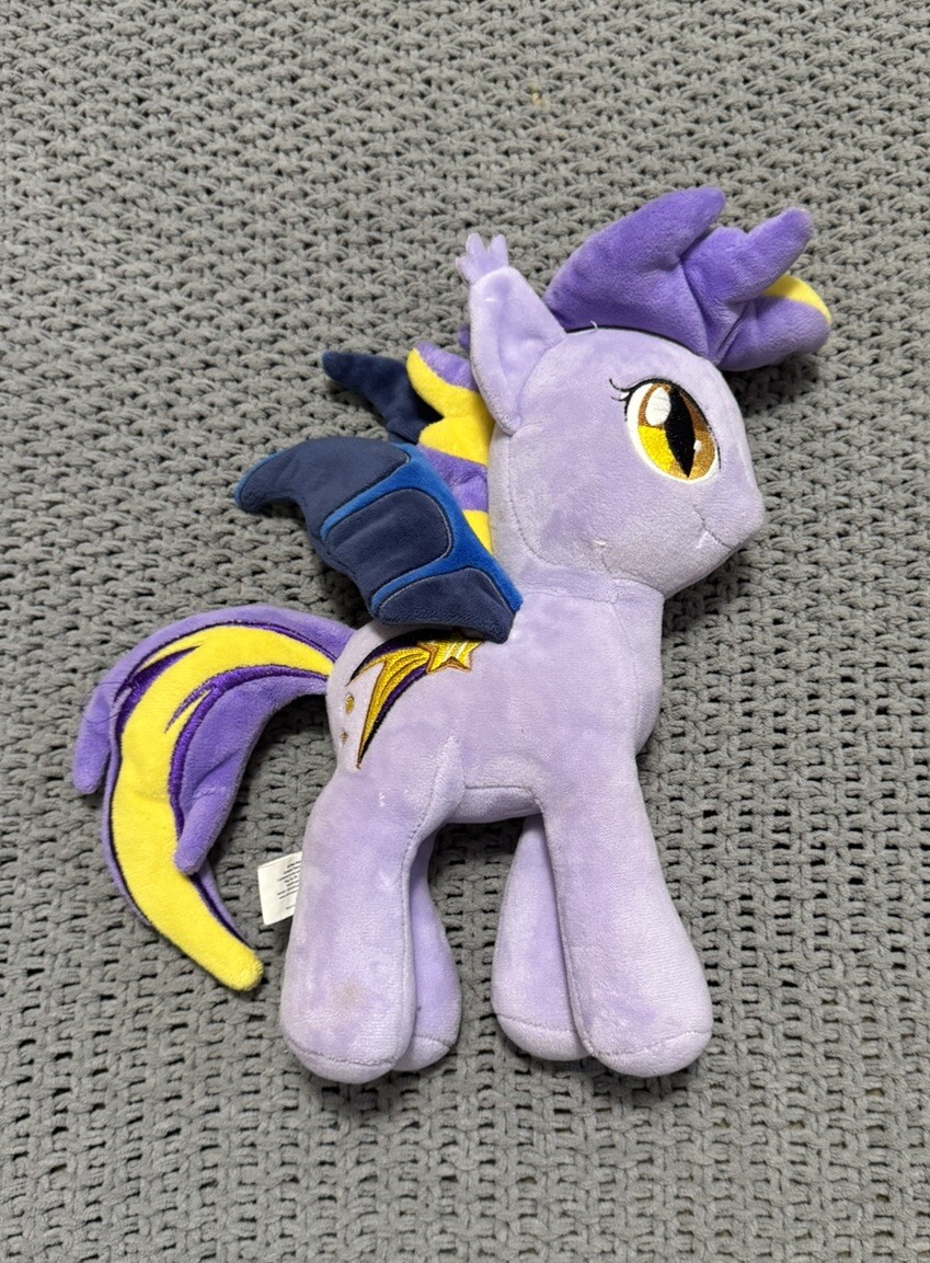 Blazing Star Bronycon 2014 Mascot 11 in Plush Purple Pony Pegasus