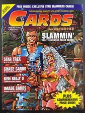 Cards Illustrated Magazine #8 - Star Slammers (Walt Simonson) cover (damaged)