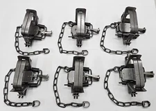 (PK6) Duke # 2 Square Jaw Coil Spring Trap 0492 Coyote Bobcat Fox Lynx Trapping