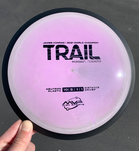 Axiom MVP Neutron Trail - Transitional Color Swirl James Conrad Series Disc Golf - Picture 23 of 24