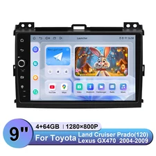 JOYING 9 Inch Android 13 Car Radio for 04-09 Land Cruiser Prado 120 Lexus GX470 