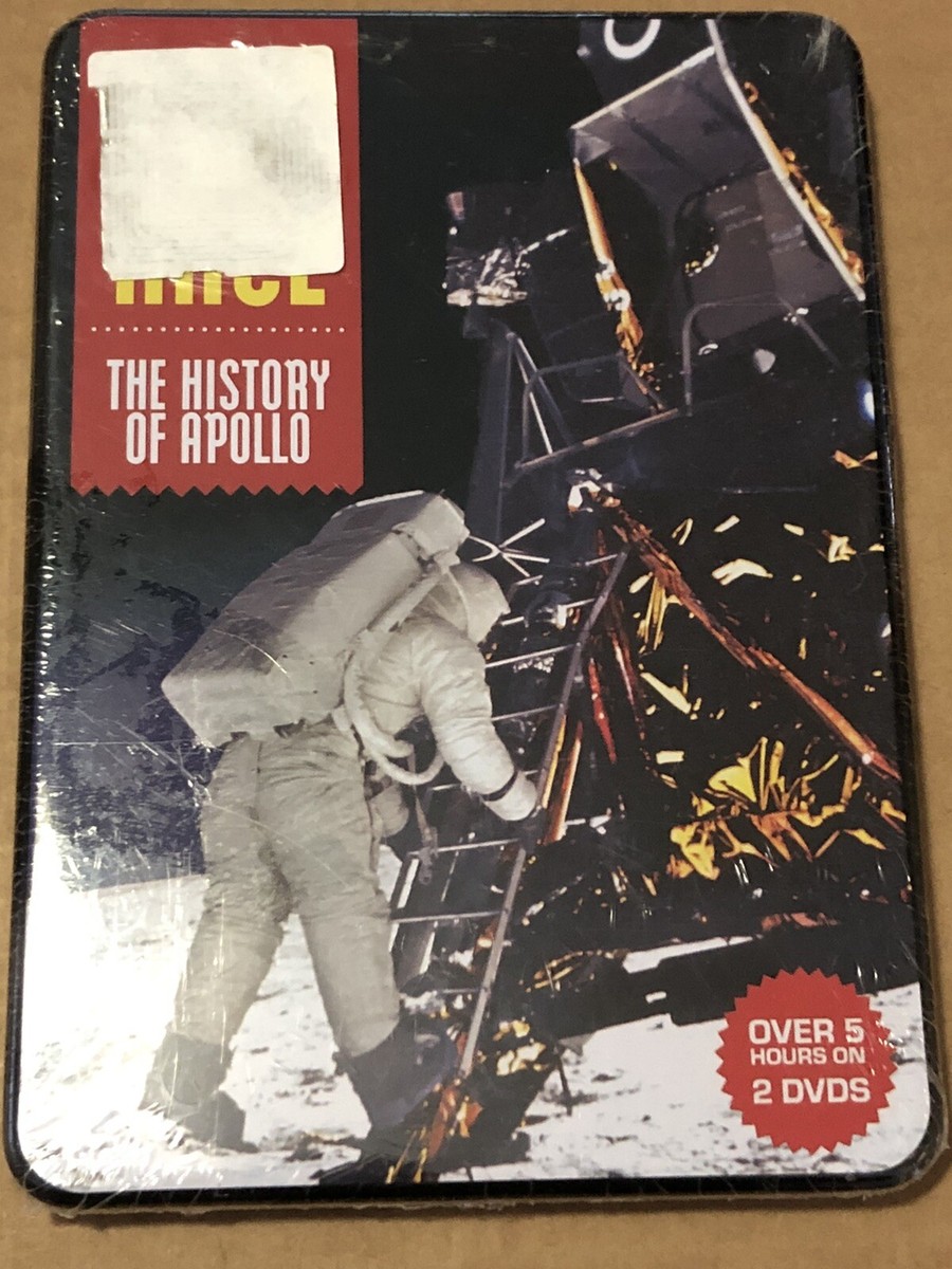 APOLLO　THE　DVD　2 DVD NEW Wrapped 2 DVD Set MOON RACE: The History of Apollo - 2
